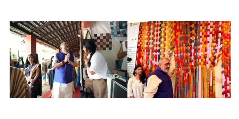 Giriraj Singh Visits ‘Weave the Future 4.0’ at Dilli Haat, Highlights India's Circular Textile Initiatives
